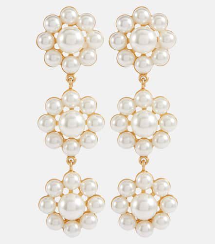 Bridal Olive faux pearl drop earrings - Jennifer Behr - Modalova