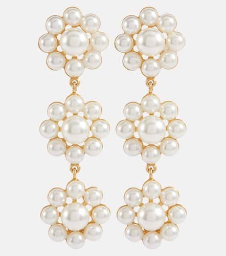 Bridal Olive faux pearl drop earrings - Jennifer Behr - Modalova