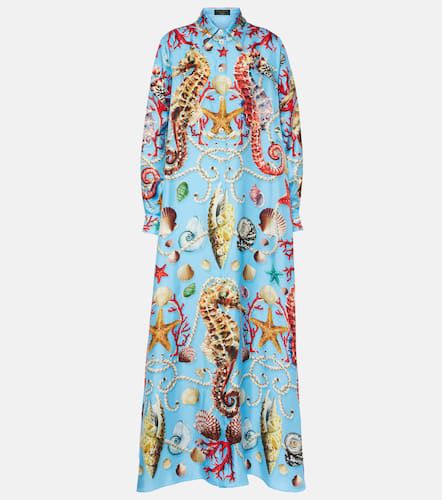 Capri printed silk kaftan - Dolce&Gabbana - Modalova