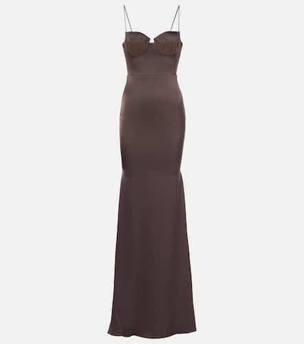 Alex Perry Satin bustier gown - Alex Perry - Modalova