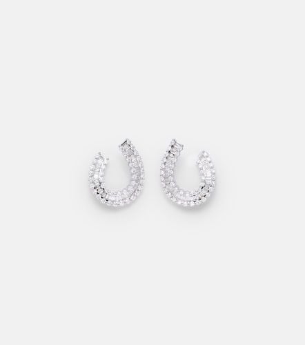 Kt white gold earrings with diamonds - Bucherer Fine Jewellery - Modalova