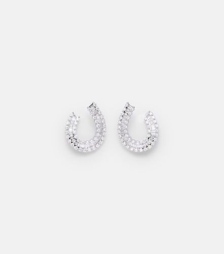 Kt white gold earrings with diamonds - Bucherer Fine Jewellery - Modalova