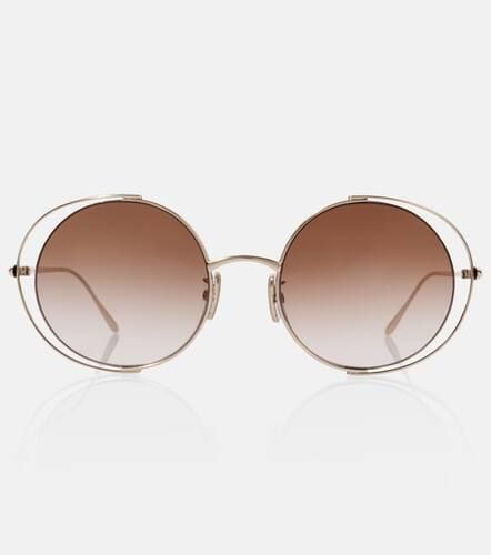 Loewe Signature round sunglasses - Loewe - Modalova