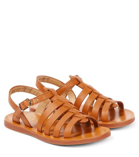 Sandalias Plagette Strap de piel - Pom d'Api - Modalova