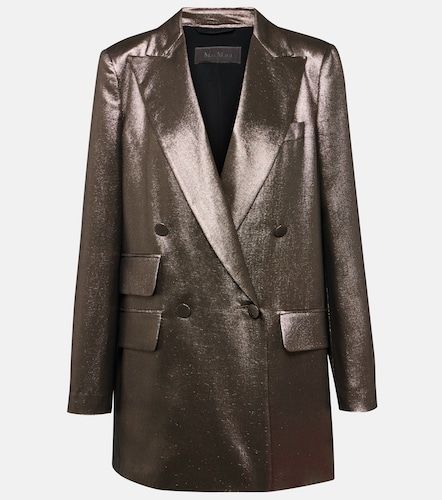 Edro silk-blend lame blazer - Max Mara - Modalova
