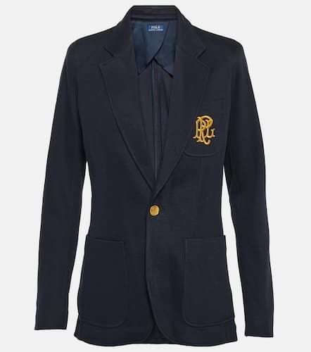 Embroidered cotton-blend blazer - Polo Ralph Lauren - Modalova