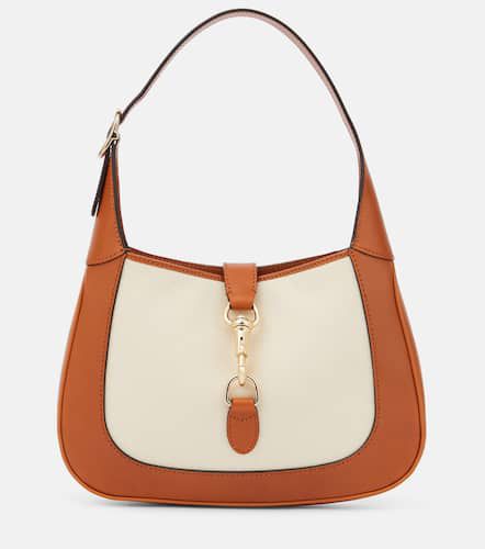 Jackie Small leather-trimmed shoulder bag - Gucci - Modalova