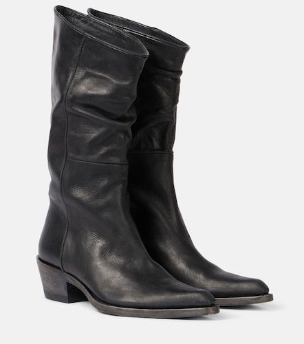 Khaite Clive leather mid-calf boots - Khaite - Modalova