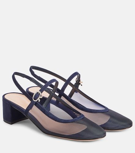 Slingback-Pumps Francoise 45 mit Veloursleder - Gianvito Rossi - Modalova