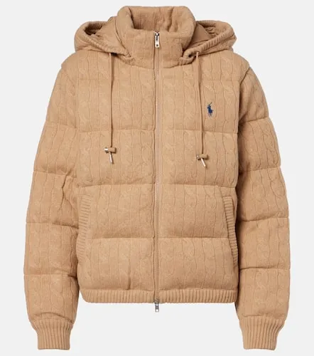 Wool and cashmere puffer jacket - Polo Ralph Lauren - Modalova