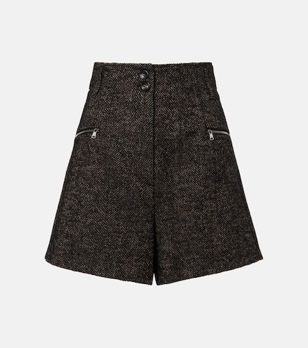Herringbone wool-blend shorts - Max Mara - Modalova