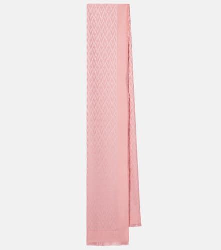 Toute La V silk and wool scarf - Valentino - Modalova