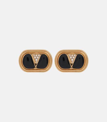 Ovalette embellished earrings - Valentino - Modalova