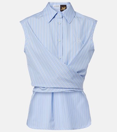 Paula's Ibiza – Top in cotone a righe - Loewe - Modalova