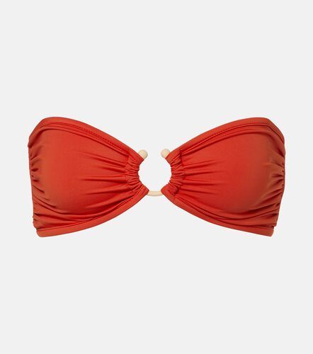 Top de bikini fruncido - Johanna Ortiz - Modalova