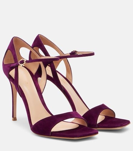 Gianvito Rossi Sandali in suede - Gianvito Rossi - Modalova