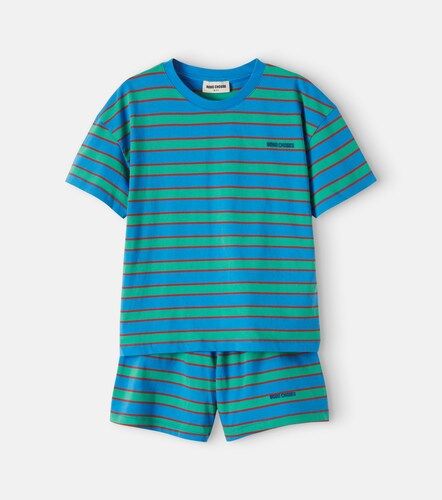 Pijama Blue Stripes de algodón a rayas - Bobo Choses - Modalova