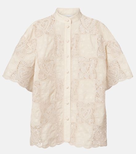 Camicia Wanderlust in crochet di misto cotone - Zimmermann - Modalova