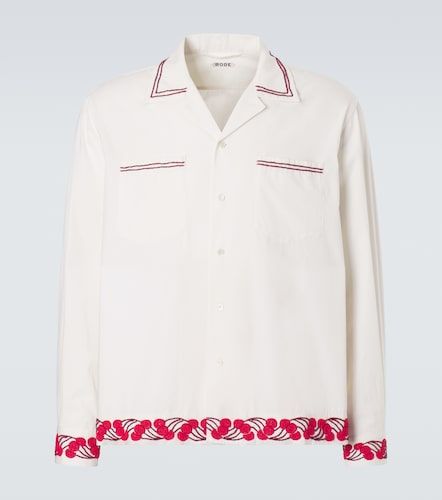 Camicia Cherry Lane in popeline di cotone - Bode - Modalova