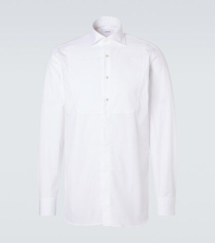 Camisa de esmoquin de popelín de algodón - Lardini - Modalova