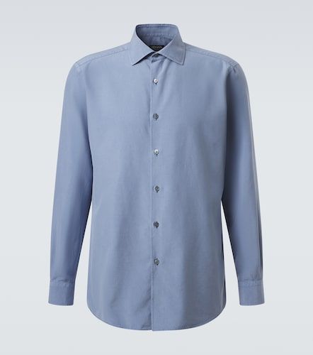 Zegna Camicia in seta - Zegna - Modalova