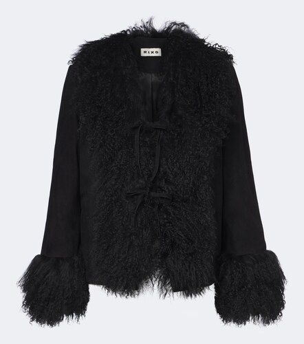 Chaqueta Sammy de ante con borrego - Rixo - Modalova