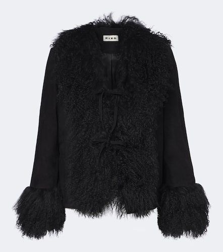 Chaqueta Sammy de ante con borrego - Rixo - Modalova