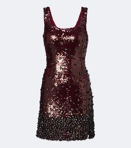 Embellished floral minidress - La Fuori - Modalova