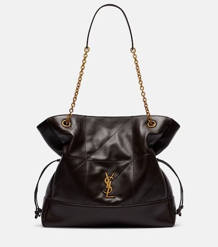 Jamie Medium leather tote bag - Saint Laurent - Modalova