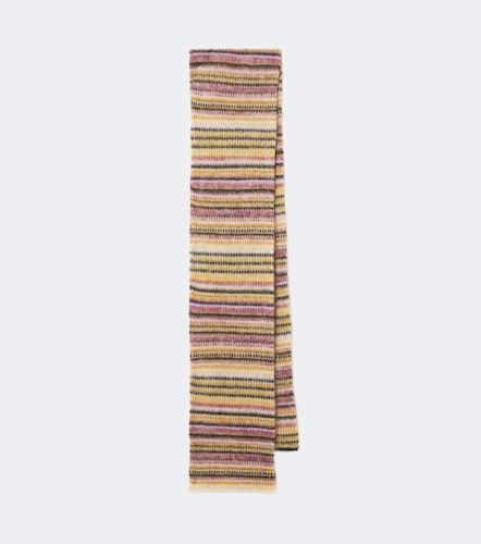 Sciarpa Mouna in misto mohair e lana a righe - Isabel Marant - Modalova