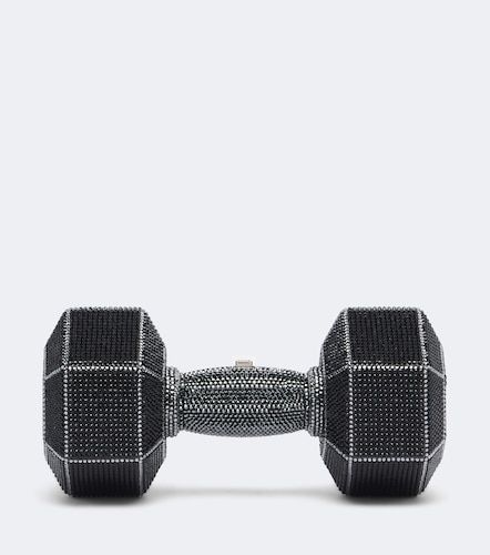 Dumbbell crystal-embellished clutch - Judith Leiber Couture - Modalova
