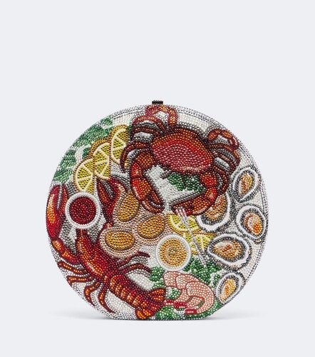 Clutch Seacuterie con cristalli - Judith Leiber Couture - Modalova