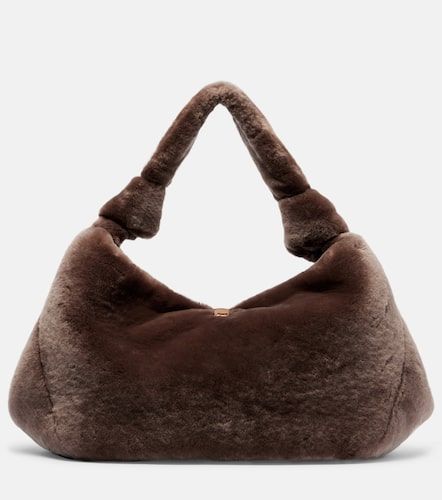 Borsa a mano Antonia Small in shearling - Gabriela Hearst - Modalova