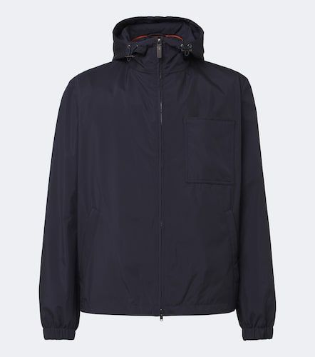 Tod's Regenjacke mit Leder - Tod's - Modalova