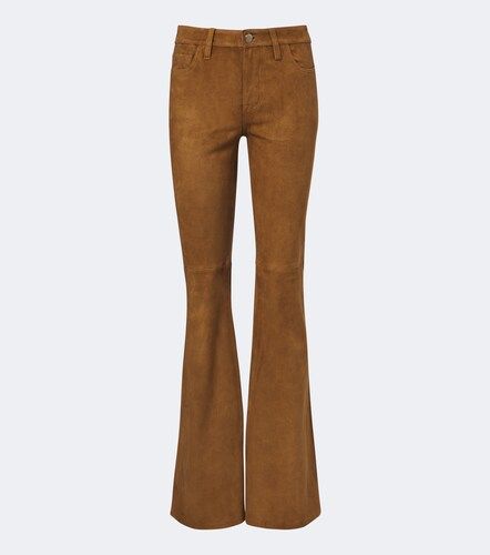 Pantaloni Dojo in suede flared - 7 For All Mankind - Modalova