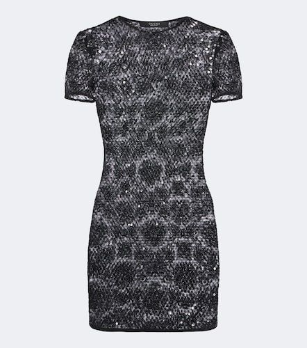 Minikleid aus Spitze mit Pailletten - Gucci - Modalova