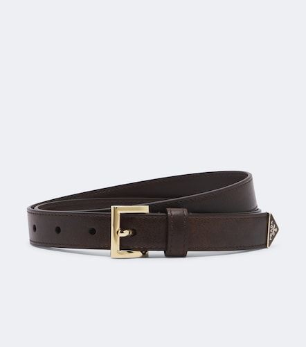 Prada Cinturón de piel con logo - Prada - Modalova