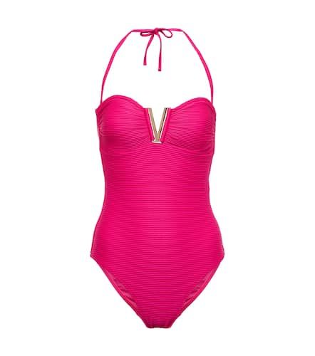 Tremezzo bandeau swimsuit - Heidi Klein - Modalova