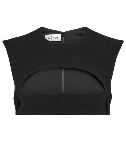 Mônot Crop top con abertura - Monot - Modalova