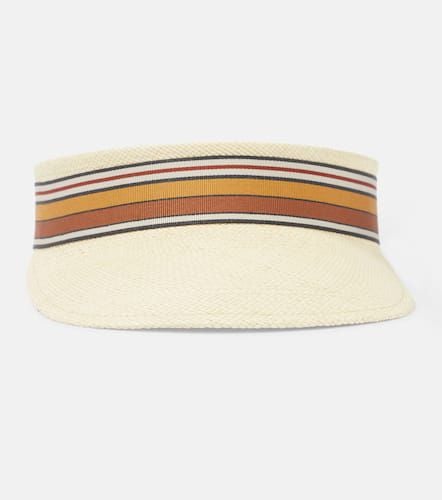 The Suitcase Stripe straw visor - Loro Piana - Modalova