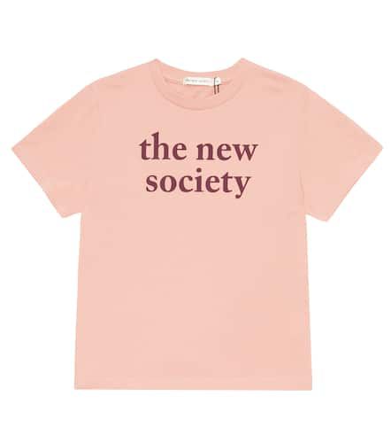 Camiseta de algodón con logo - The New Society - Modalova