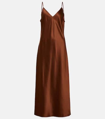 Joseph Clea silk satin midi dress - Joseph - Modalova