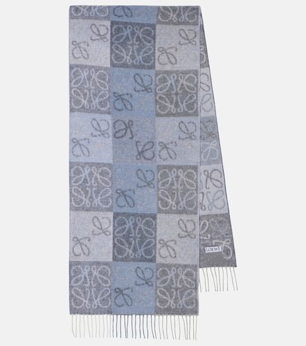 Sciarpa Anagram in lana e cashmere - Loewe - Modalova