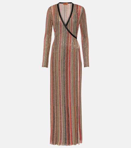 Missoni Metallic striped maxi dress - Missoni - Modalova