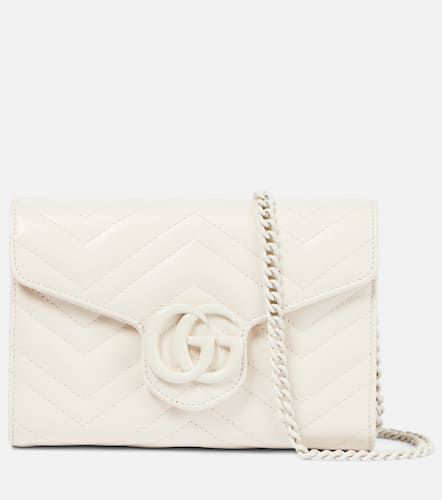 GG Marmont Mini wallet on chain - Gucci - Modalova