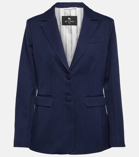 Etro Paisley jacquard cotton blazer - Etro - Modalova