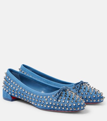 Sweetie Jane Spikes denim ballet flats - Christian Louboutin - Modalova