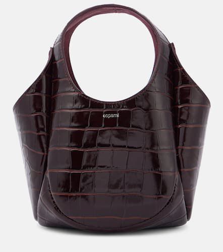 Swipe Mini croc-effect leather bucket bag - Coperni - Modalova