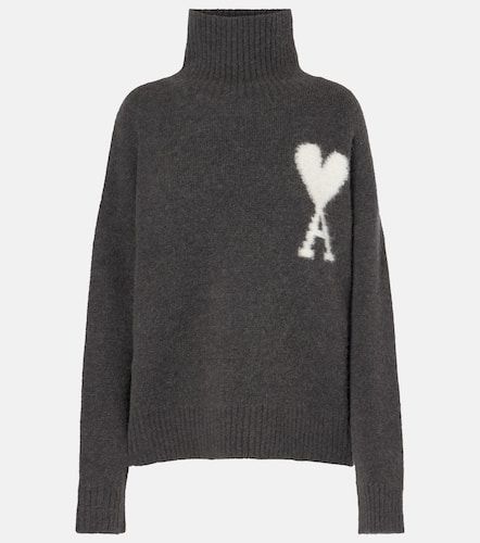 Ami de CÅur wool-blend turtleneck sweater - Ami Paris - Modalova