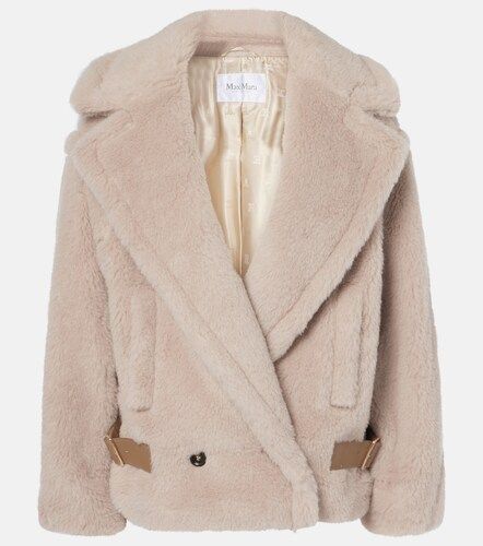 Giacca Radice in teddy di alpaca, lana e seta - Max Mara - Modalova